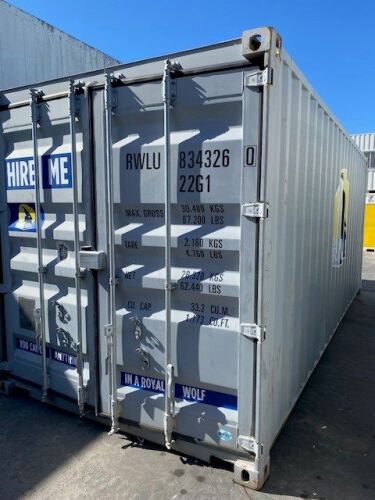 20ft General Purpose Container - Newcastle RWLU8343260