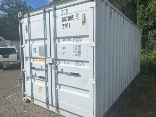 20ft General Purpose Container - Newcastle (Coffs Harbour) DSZU8020655