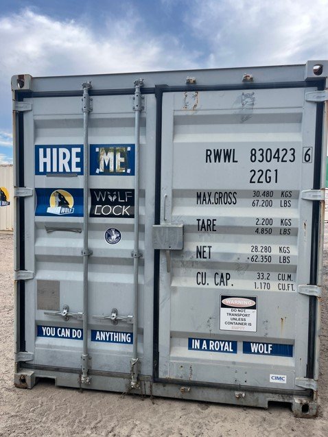 Wolf Den Containers 20Ft General Purpose Wolf Lock Container - Clayton Rwwl8304236 | Royal ...