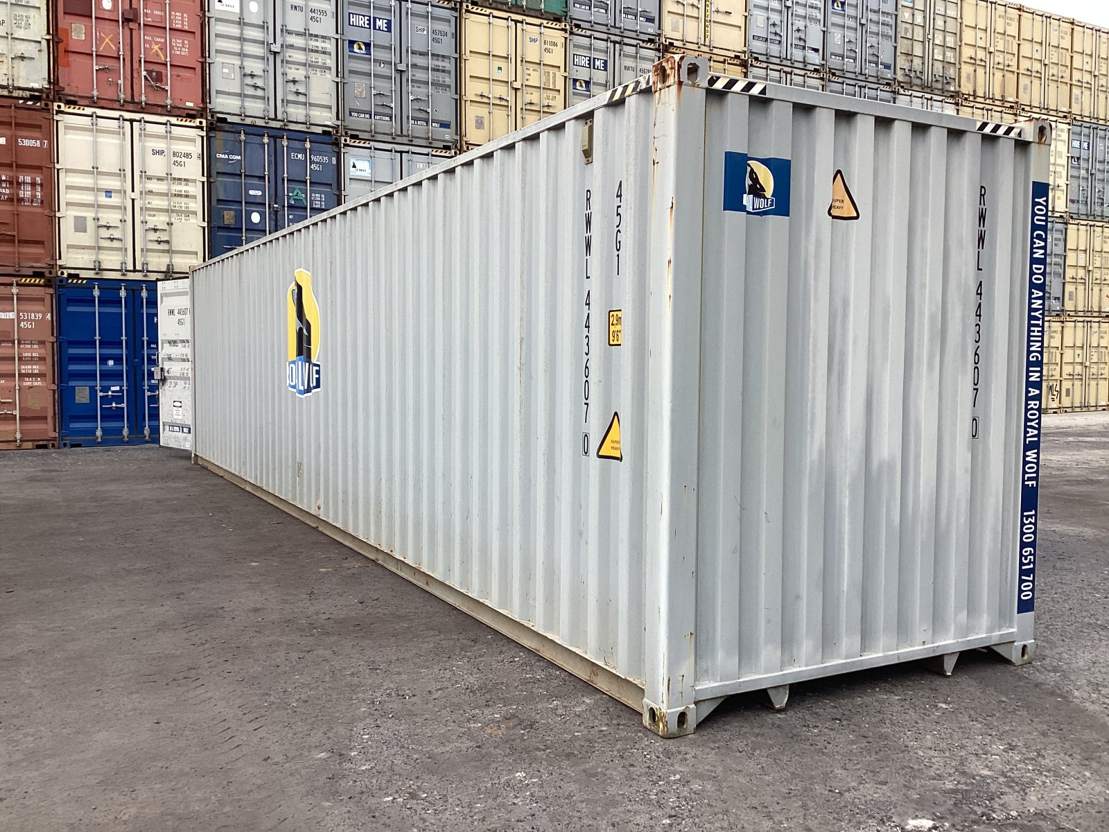 40Ft High Cube Wolf Lock Container - Sydney Rwwl4436070 | Royal Wolf ...