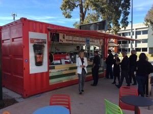 Yahava Shipping Container Coffee Shop